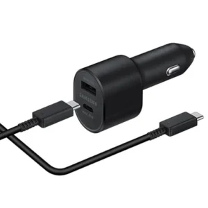 شارژر فندکی 45 واتی با دو پورت سامسونگ مدل EP-L5300