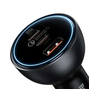 شارژر فندکی ۱۶۰ وات بیسوس مدل tzcczm-0g