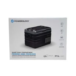 یخچال فریزر هوشمند شارژی قابل حمل 37.5 لیتری پاورولوژی مدل PPOF35LGY