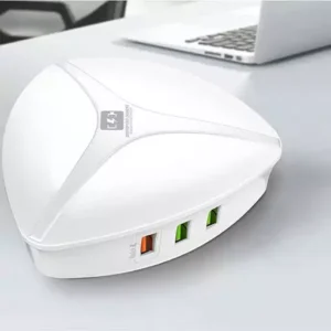 شارژر رو میزی با ۶ پورت خروجی USB الدینیو مدل A6801