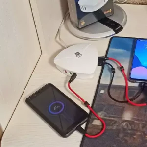 شارژر رو میزی با ۶ پورت خروجی USB الدینیو مدل A6801