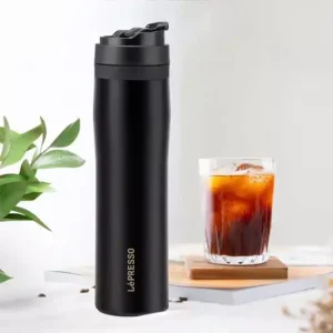 ماگ برتابل فرنچ پرس ( قهوه فرانسه و چای ) لپرسو مدل LPSPFPBK