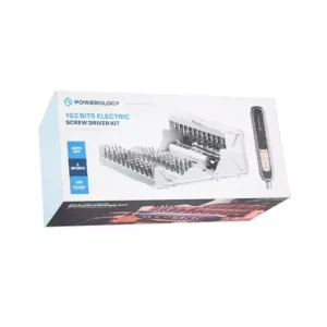 پیچ بازکن شارژی ۱۶۲ تیکه قدرت مند پاورولوژی مدل P180N1ESBK