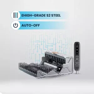 پیچ بازکن شارژی ۱۶۲ تیکه قدرت مند پاورولوژی مدل P180N1ESBK