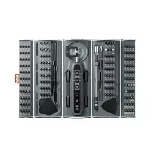 پیچ بازکن شارژی ۱۶۲ تیکه قدرت مند پاورولوژی مدل P180N1ESBK