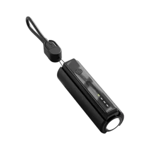 پاوربانک و چراغ قوه لولو مدل LVL-NOVAP-BK
