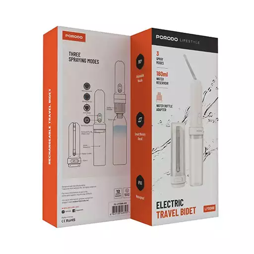 بیده سفری شارژی پرودو مدل pd-lfst088-wh