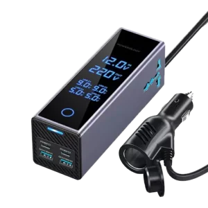 اینورتر خودرویی ۳۰۰ وات پاورولوژی مدل PWCUQC044