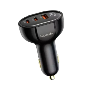 شارژر فندکی 3 پورت 128 وات مک دودو مدل CC-4450