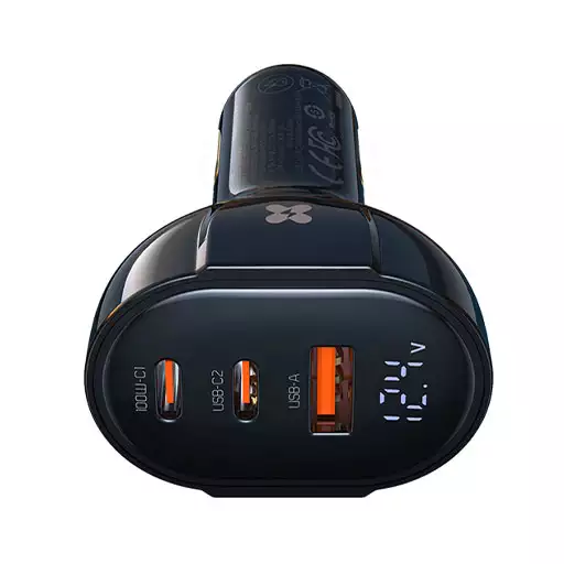 شارژر فندکی 3 پورت 128 وات مک دودو مدل CC-4450