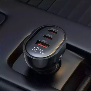 شارژر فندکی 3 پورت 128 وات مک دودو مدل CC-4450