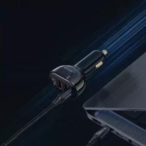 شارژر فندکی 3 پورت 128 وات مک دودو مدل CC-4450