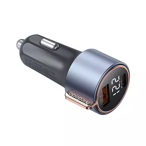 شارژر فندکی 2 پورت 75 وات مک دودو مدل CC-3690