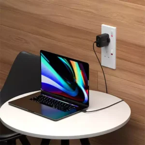 شارژر دیواری فست شارژ 63 وات پاورولوژی مدل PWCUQC004