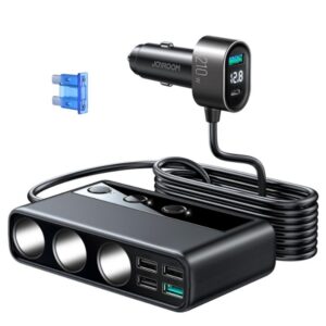 شارژر فندکی مولتی پورت فست شارژ 210 وات 9 در 1 جویروم مدل JR-CL062