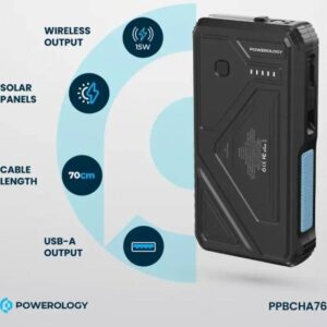پاوربانک سولاردار 20000پاورولوژی مدل PPBCHA76