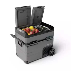 یخچال فریزر هوشمند شارژی قابل حمل 55 لیتری پاورولوژی مدل PPOF55LBR