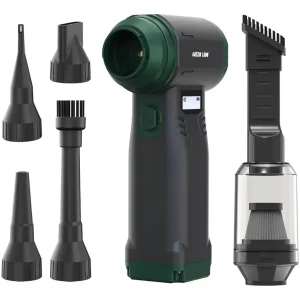جت فن و جارو شارژي AIR MASTER گرين لاين مدل GNAIRMBLW90BK